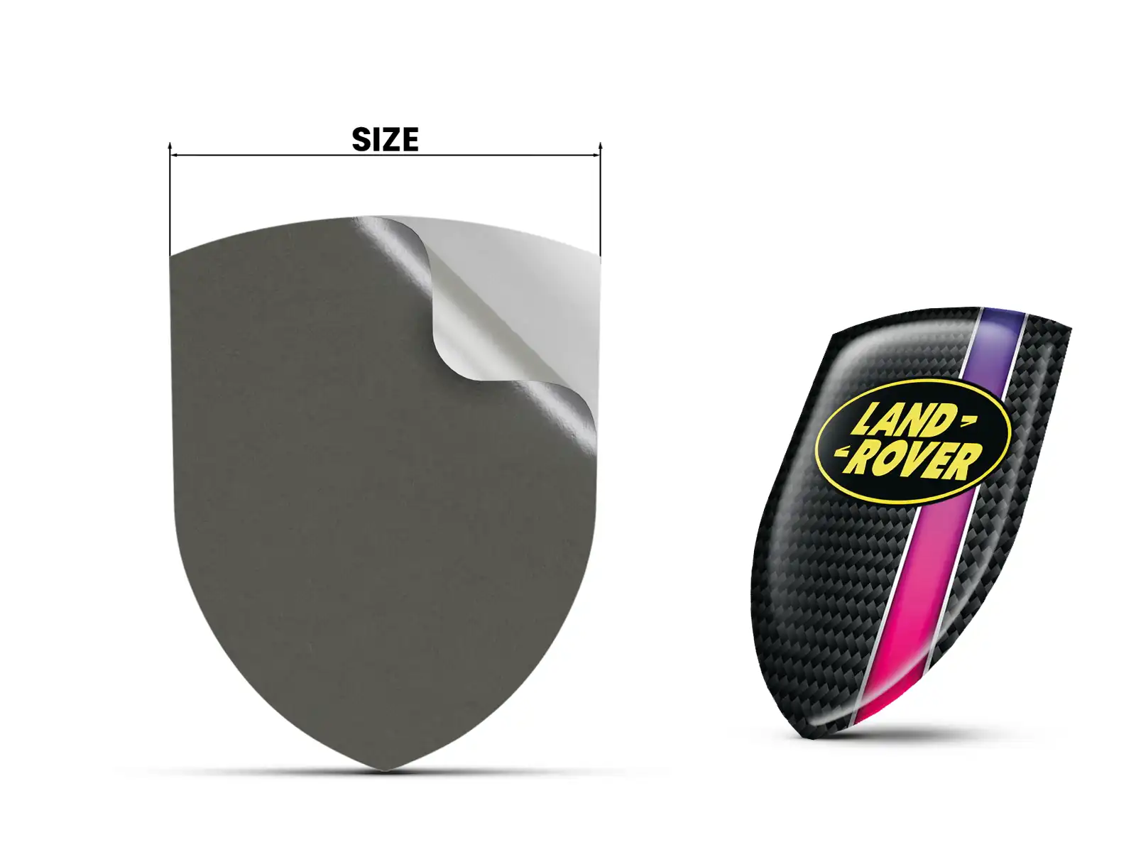 Land Rover Decalcomanie Cofano Auto Max Resistenti Pro Chic